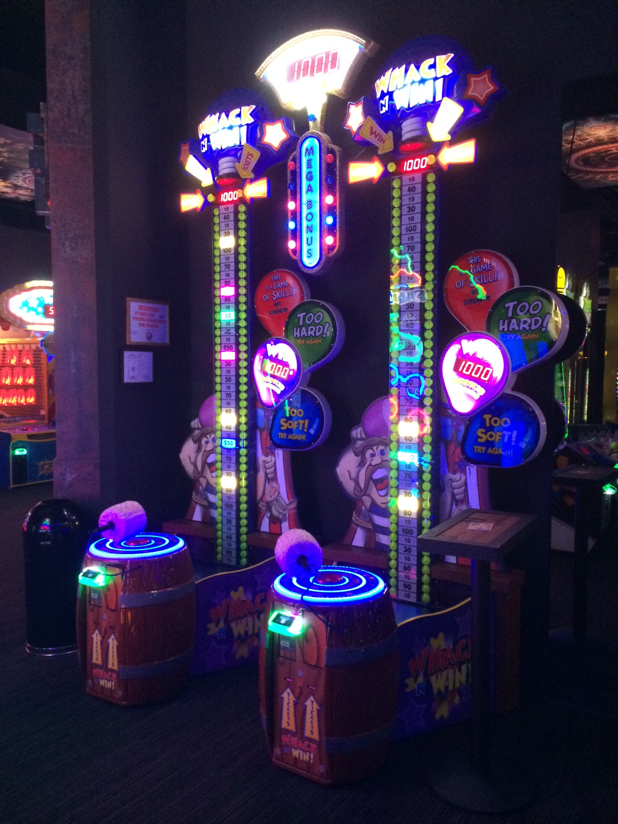 Whack N' Win Redemption Arcade Game